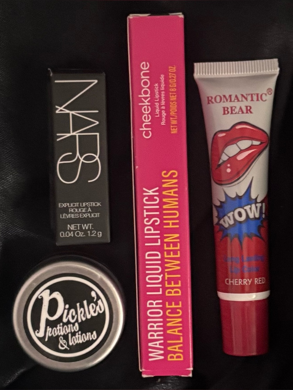 Shades of Red Lipstick Bundle - Stain, Butter, Stick, and Liquid Formulas *NWOT*